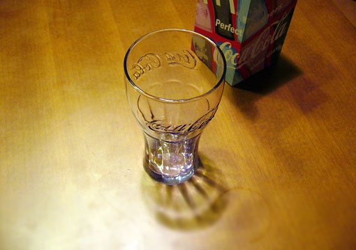コーラのグラス コーラのグラス